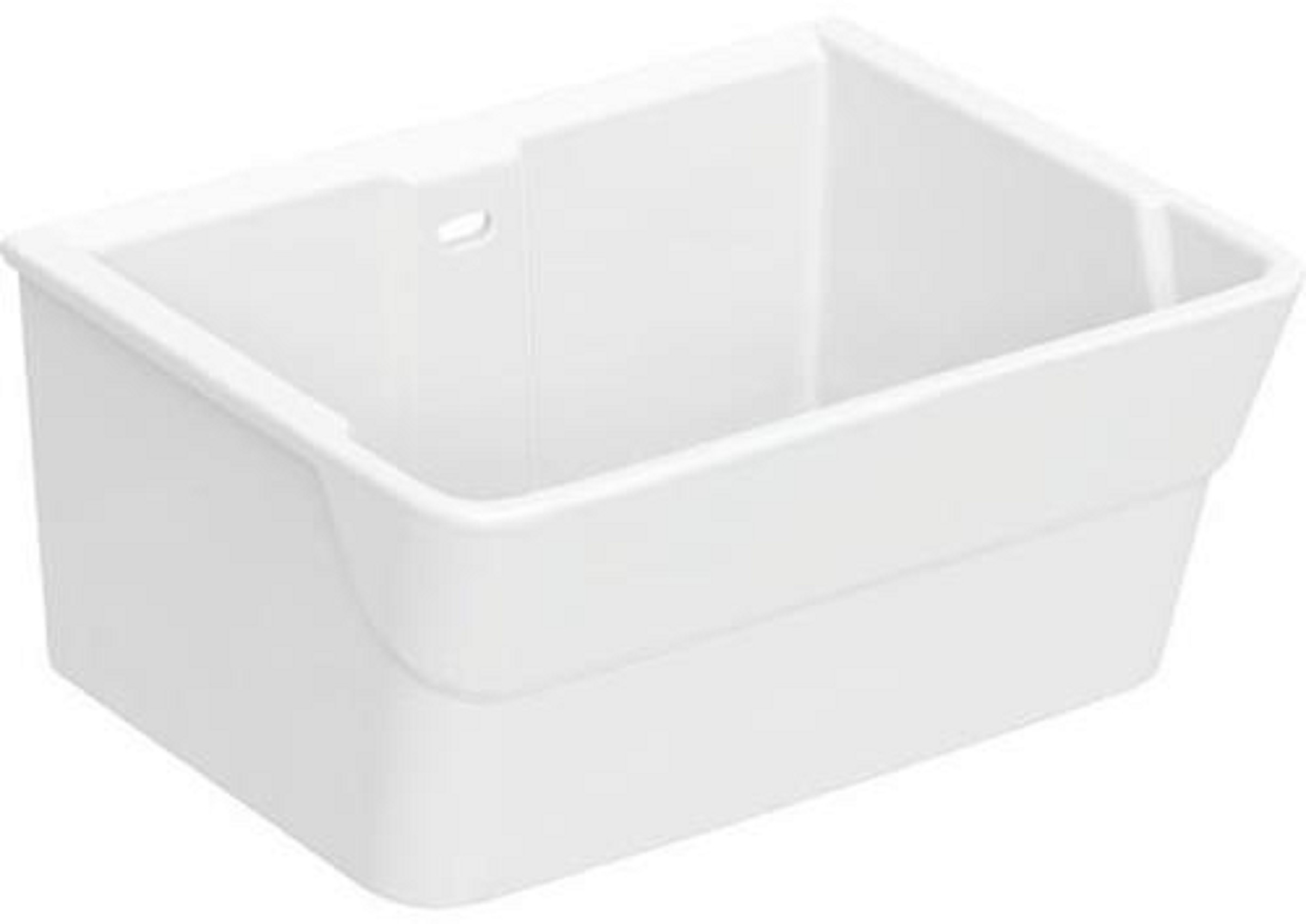 Waschbütte | GARDA | 740 x 585 x 350 mm | weiß