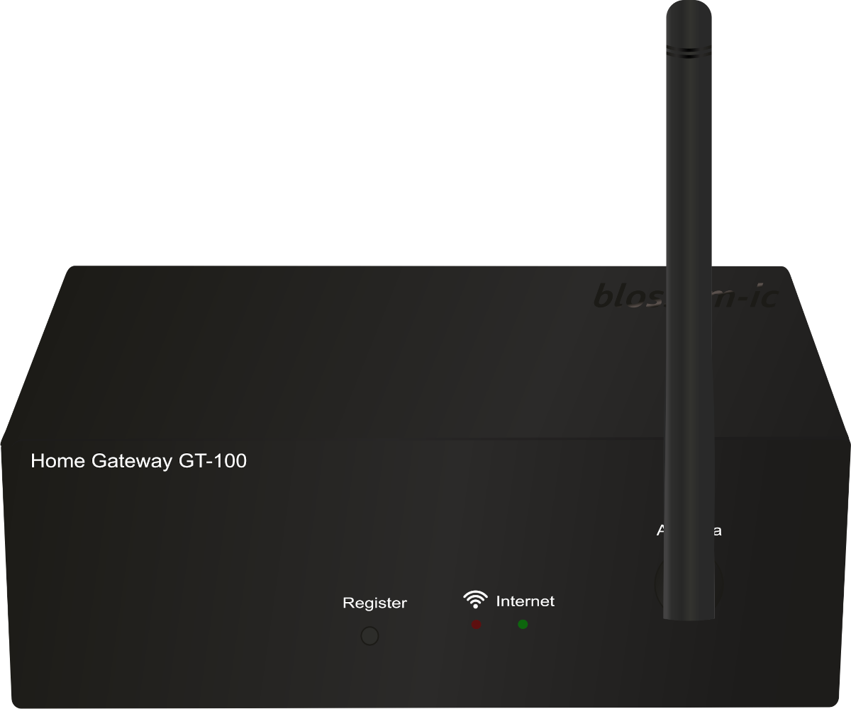 Blossom IC Gateway GT-100 GS-3996, Grafik, Frontalansicht