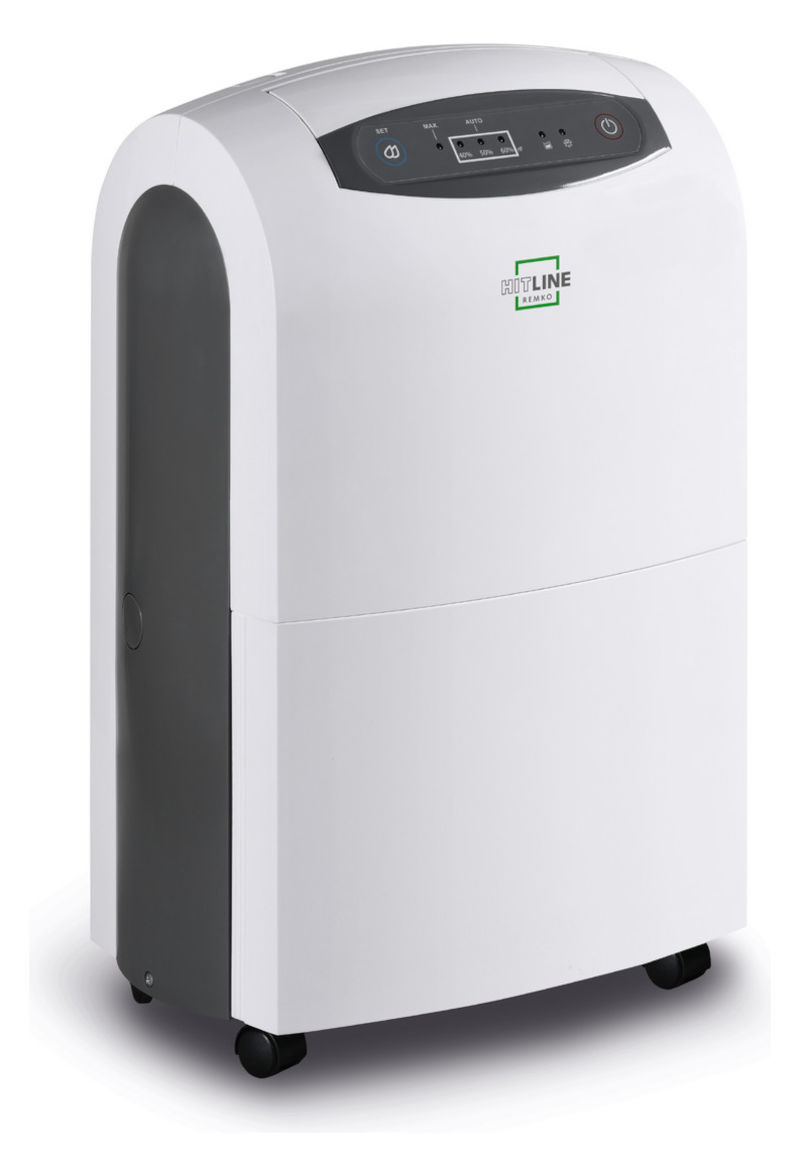 REMKO Mobiler Luftentfeuchter TK 300, Seitenprofil, auf weißem Hintergrund
