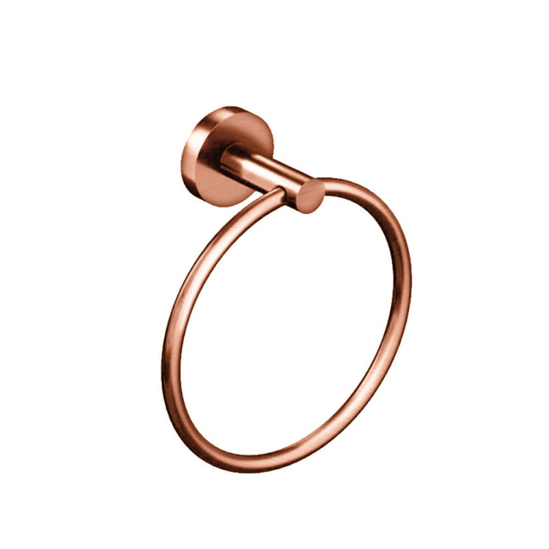 Handtuchring Ø 16 cm Kupfer gebürstet