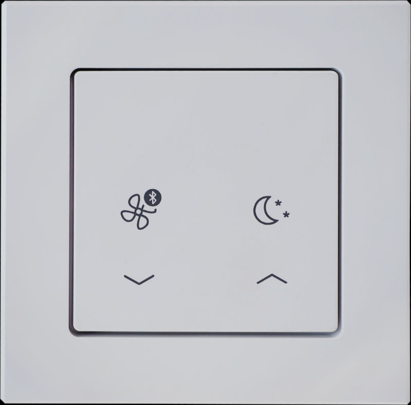 ZEWO SmartFan 2.0 EcoControl Batterie, Funk, Platzhalter, vor weißem Hintergrund