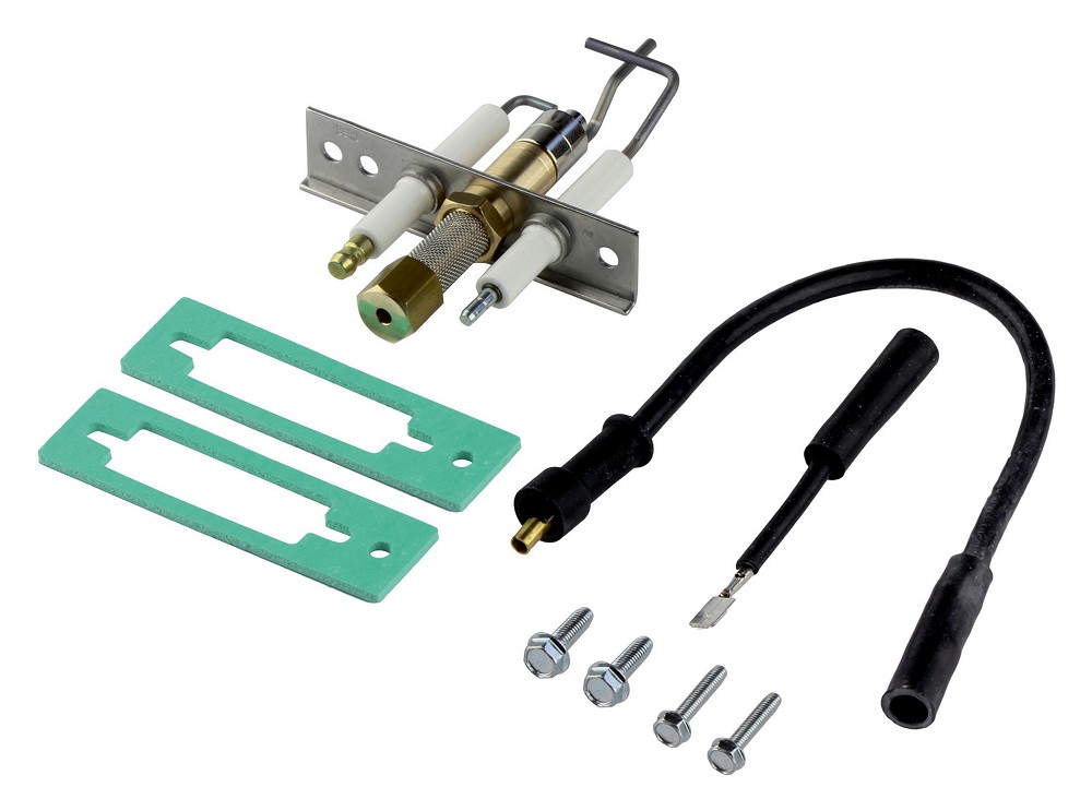 Buderus Zündbrenner Set 8718585342 | G124 - G434 | Sieger SG95 | Kabel+Dichtung