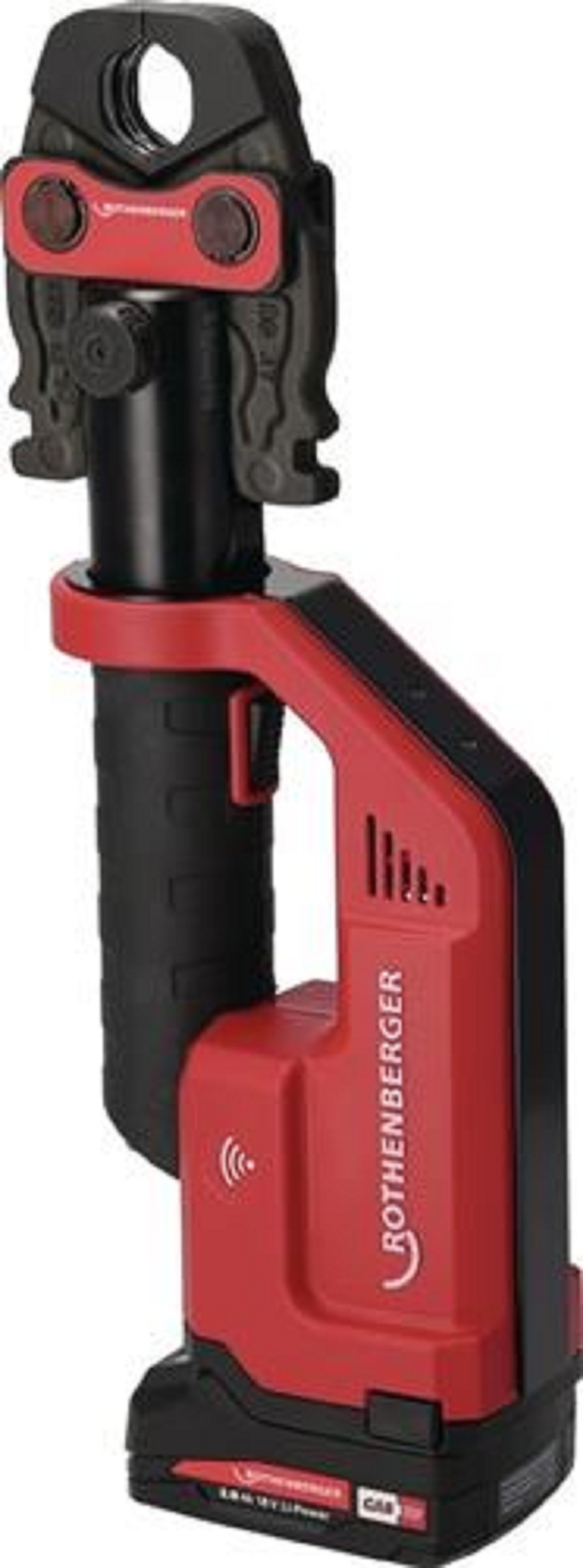 Akkupressmaschine ROMAX Compact III SET M 19 kN 15-28mm Pressbacken,1X2Ah,EU | ROTHENBERGER
