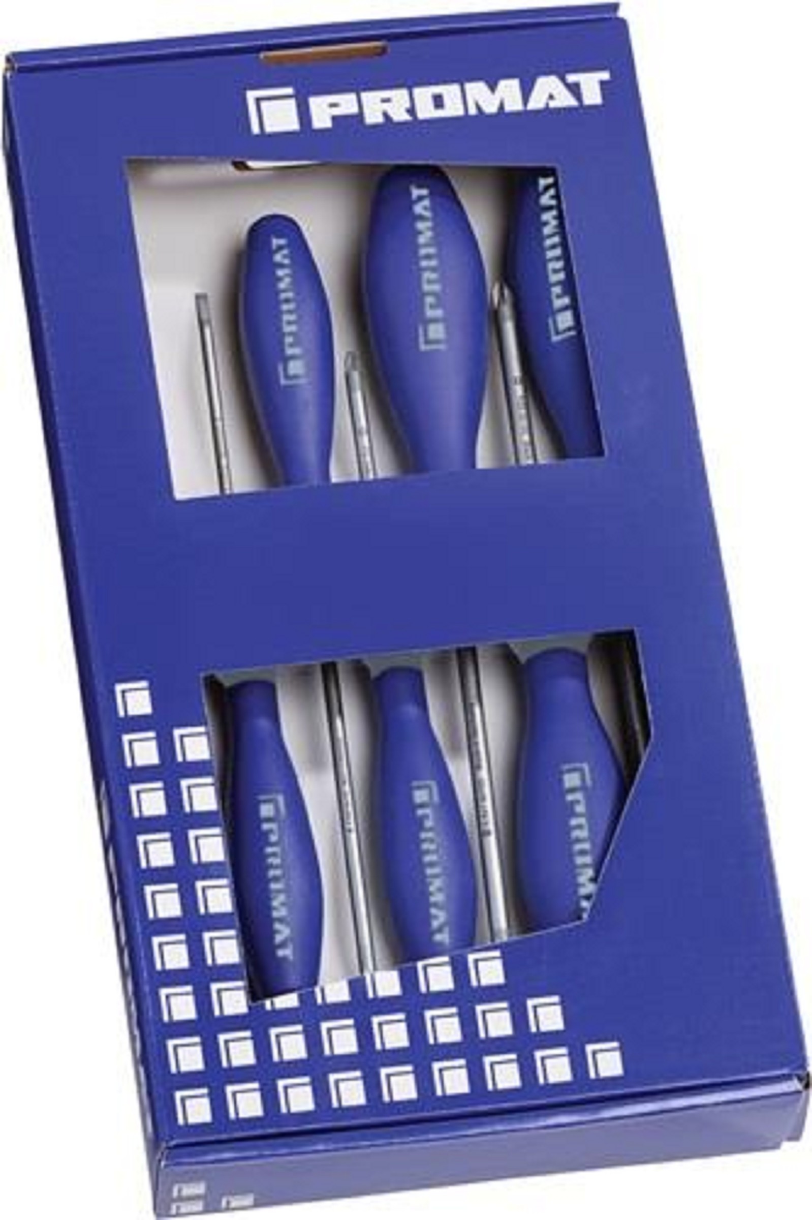 Schroevendraaierset 6-delig, Schlitz/PZD, 4YOU