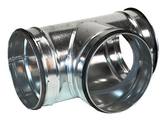 Zewotherm T-Stück 90° mit Lippendichtung, Ø 160 mm