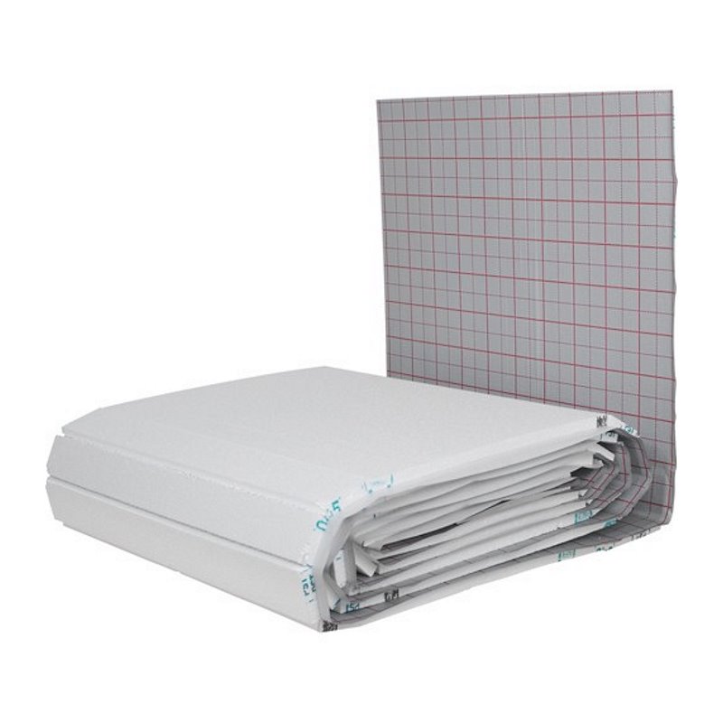 10-130 m² Tackersystem Fußbodenheizung Set – Multidämmrolle 35-3 WLG045 – PE-RT 17×2 – VA 10 – mit Regeltechnik