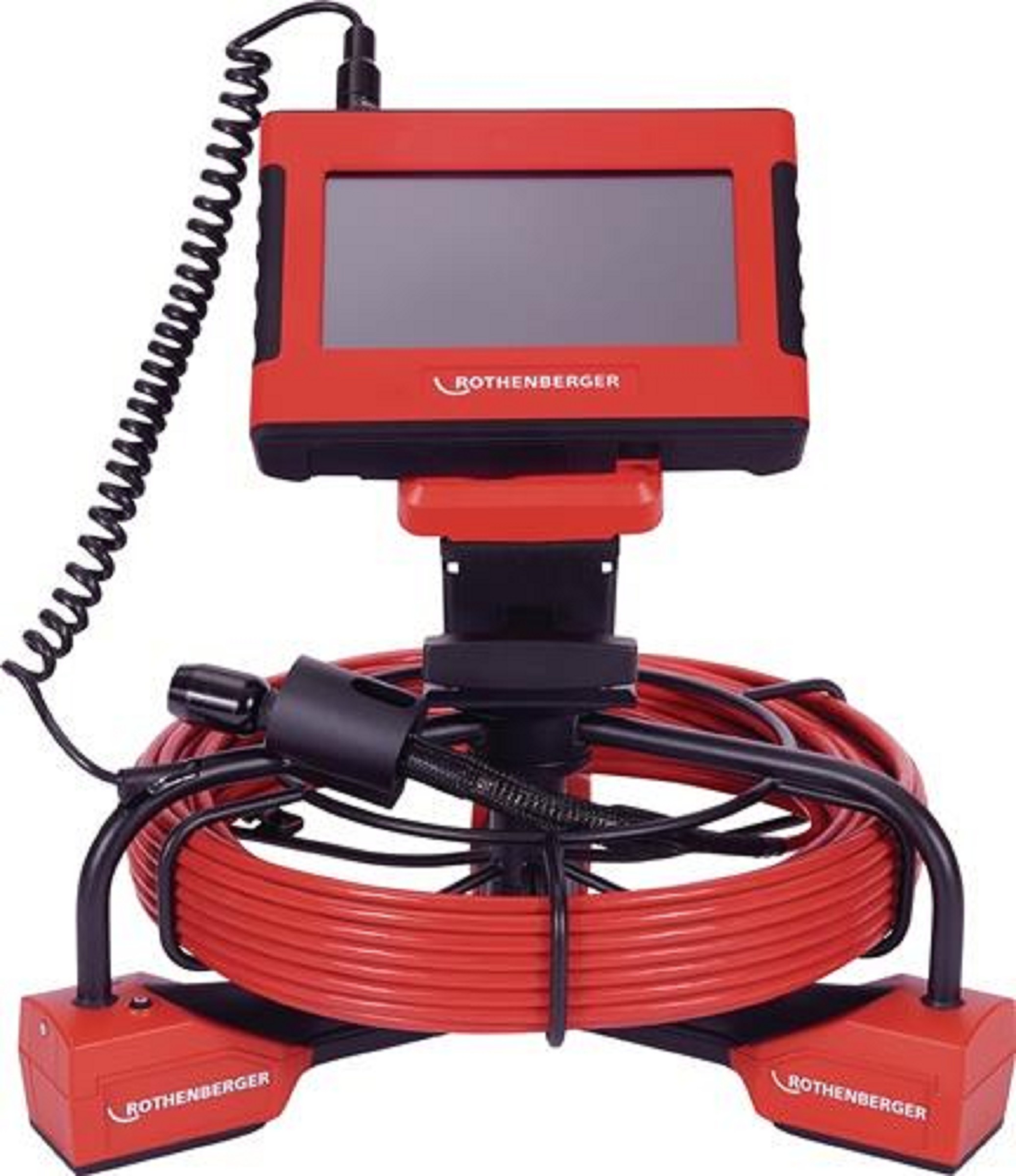 Inspektionskamera ROCAM mini HD-Set CAS Kamerakopf-D.25mm Kabel-D.7mm 0-110mm | ROTHENBERGER