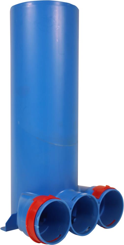 Zewotherm Ventilumlenkstück 3 x Ø 63/125 mm, 300 mm