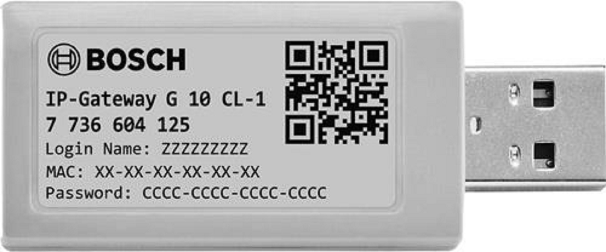 BOSCH | Steuerung | für Klimageräte G 10-3 IP-Gateway | für Split-Klimagerät CL3000i