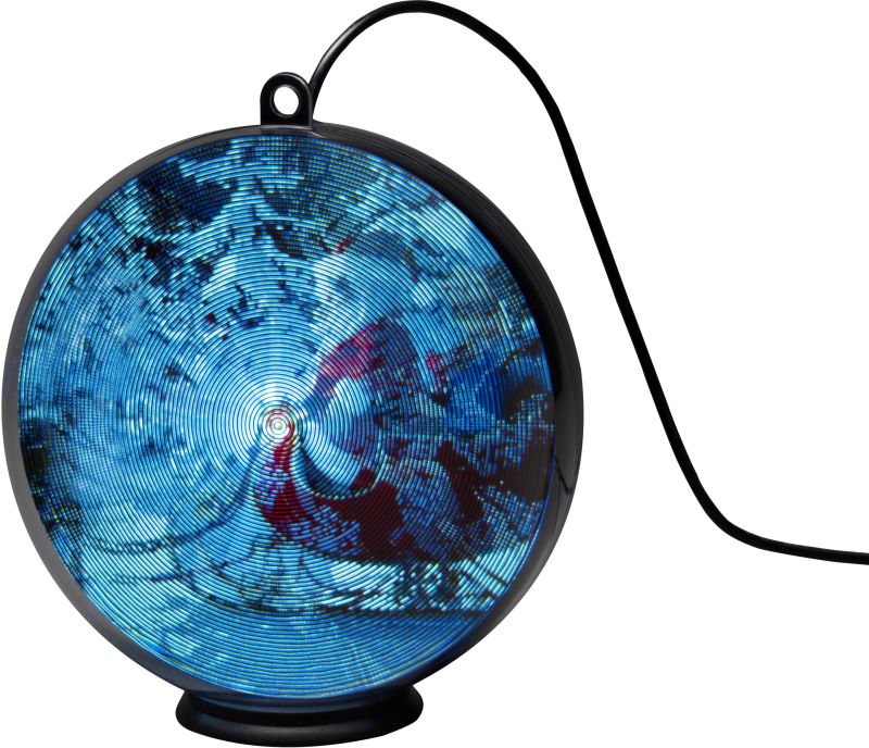 Konstsmide 3D Hologrammkugel mit Winterlandschaft
