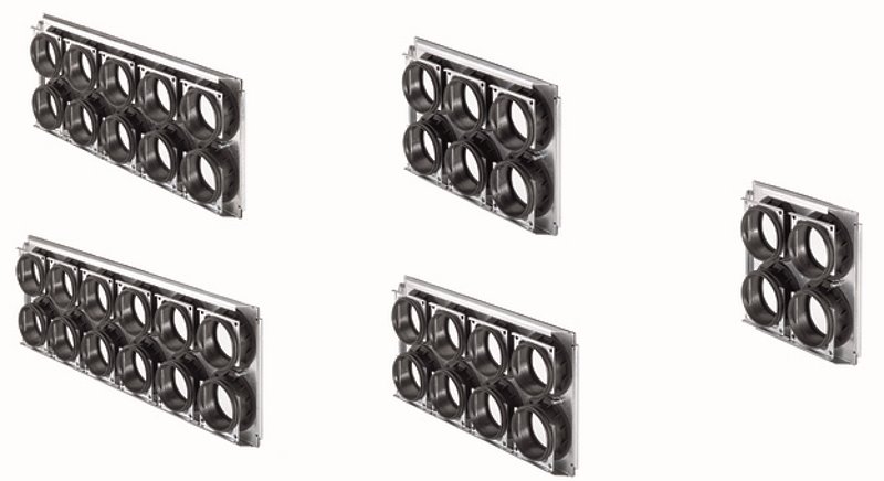 ZEHNDER ComfoWell 
Montageplatte CW-M 320-6x90/P, verschiedene Größen