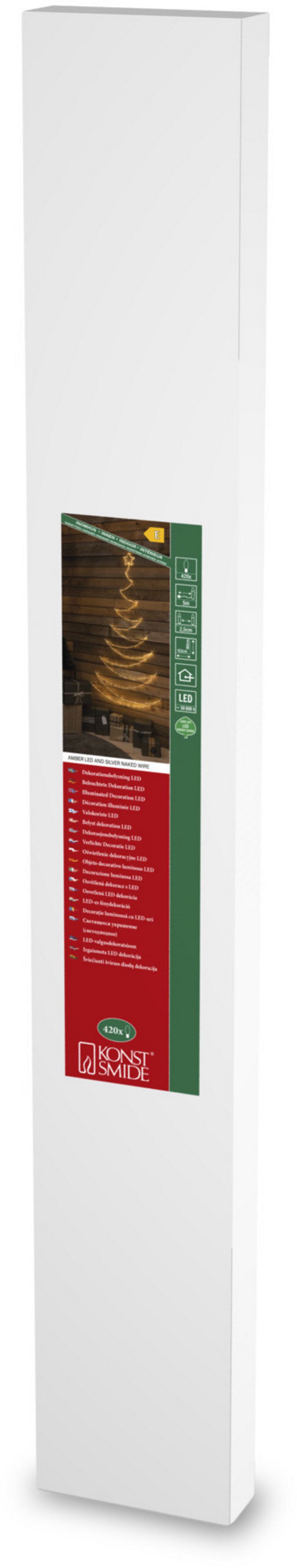 Die Produktverpackung von schräg vorne