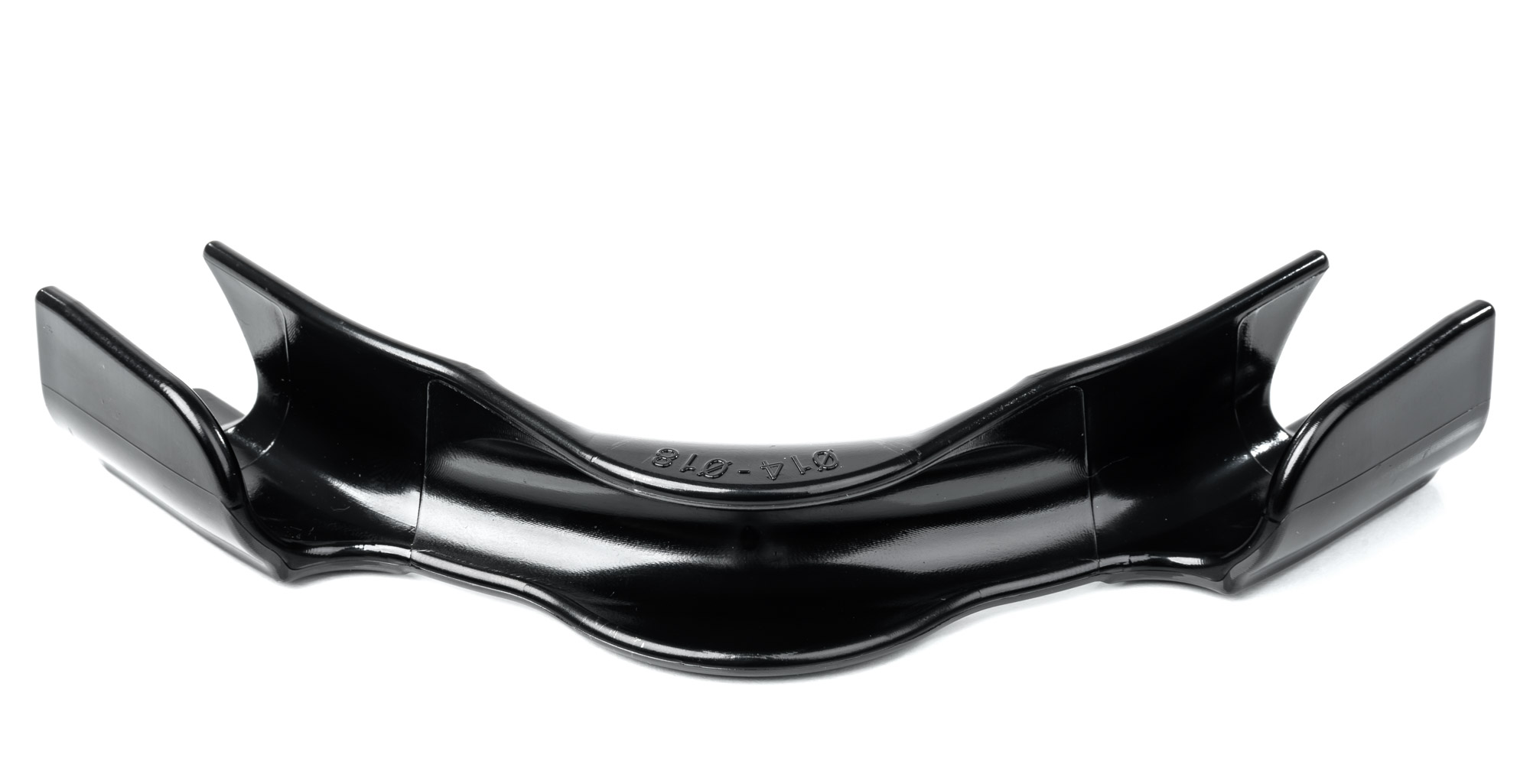 Winkelspange für Heizrohre von vorne