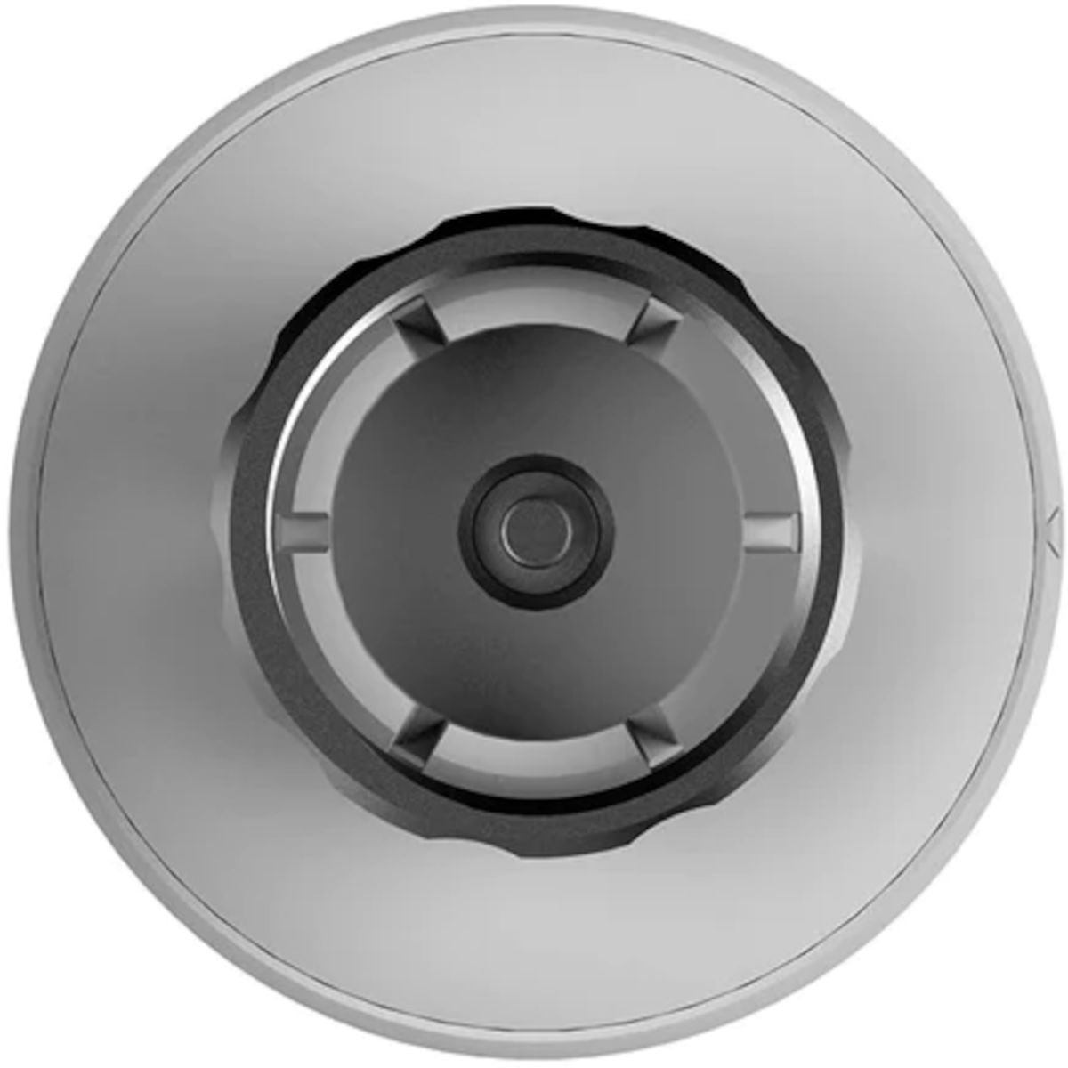 Wesmartify Smart Home Heizkörperthermostat Round, Rückansicht, vor weißem Hintergrund