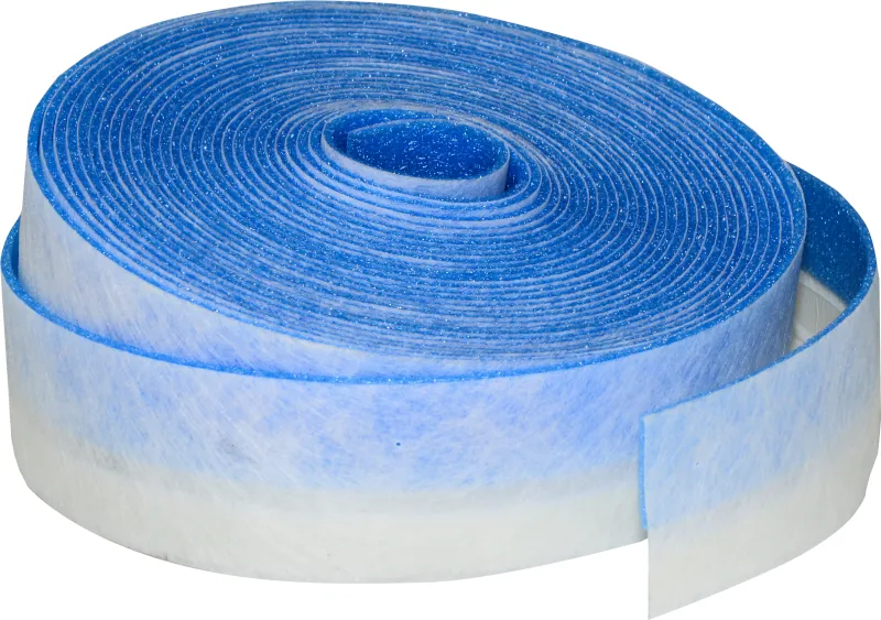 Randdämmstreifen PE mit Folienschürze, 150 x 8 mm, 25 m