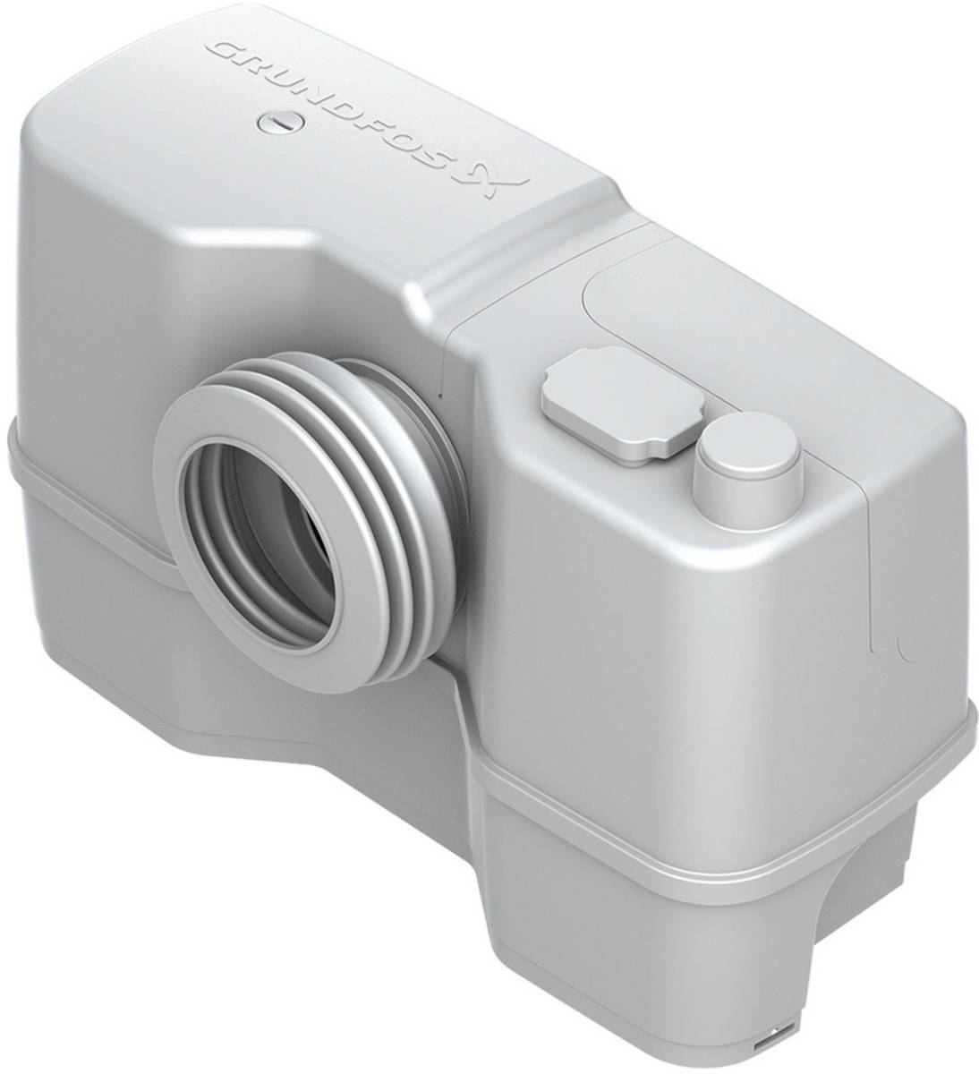 GRUNDFOS-Kleinhebeanlage Sololift2 WC-3 0,6kW 230V, Vorderansicht, vor weißem Hintergrund