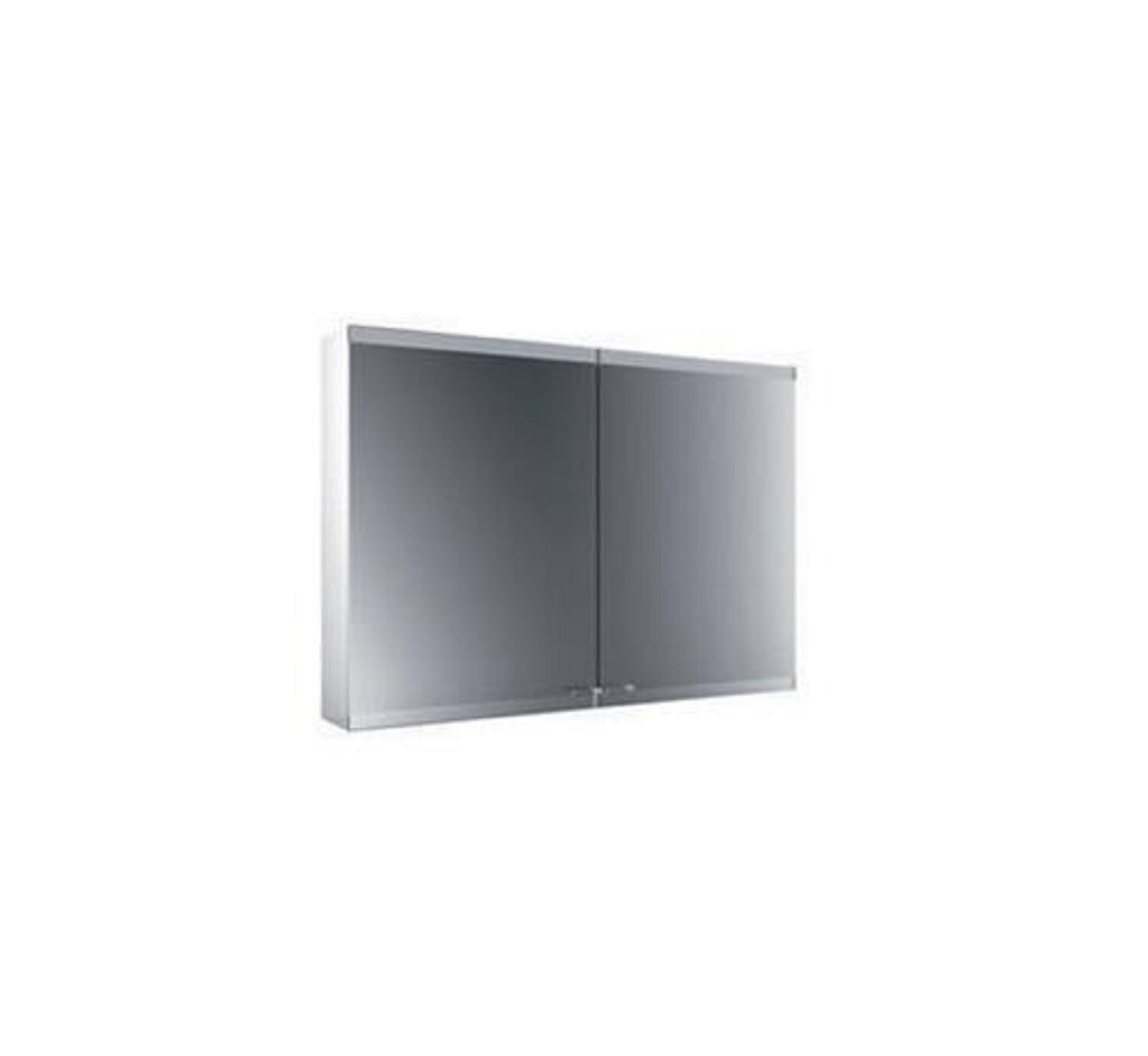 Lichtspiegelschrank | asis evo | 1000 mm | Aufputz, 2-türig, IP 20 Y