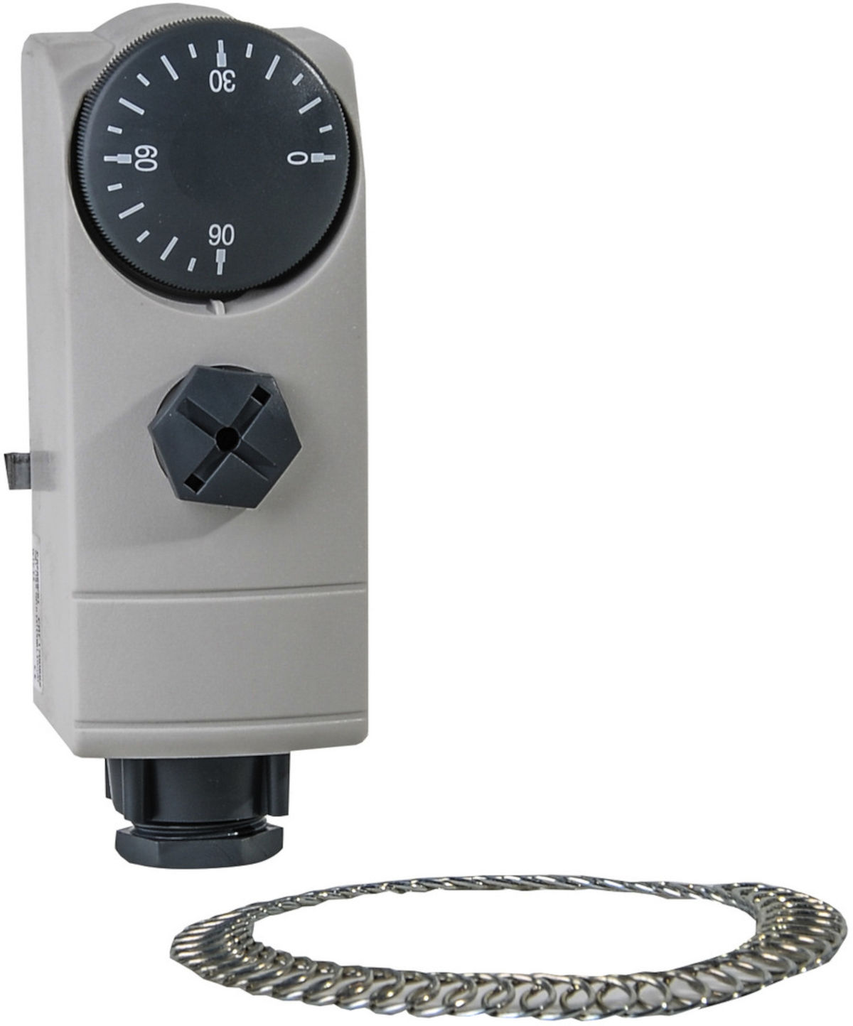 Maximalthermostat, Ansicht von vorne