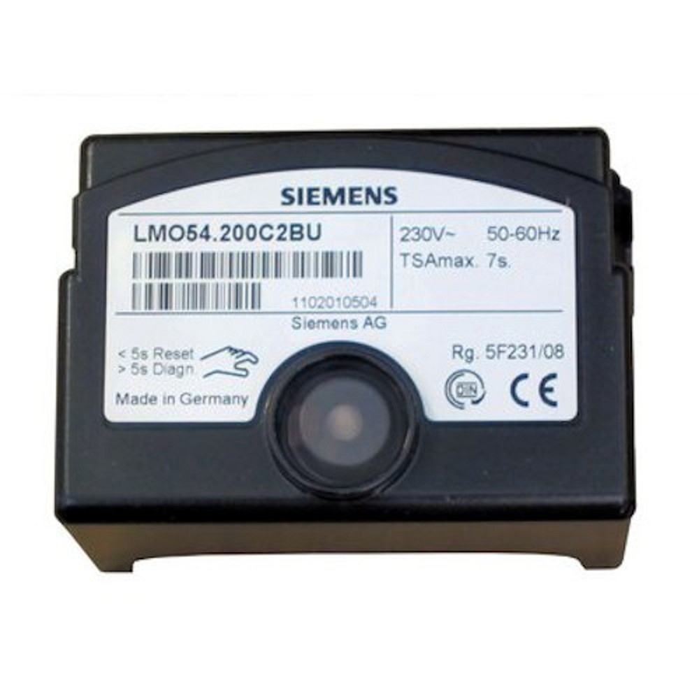 Buderus Feuerungsautomat 8718575516 | Siemens LMO54.200C2BU | Ölbrenner BE/-A
