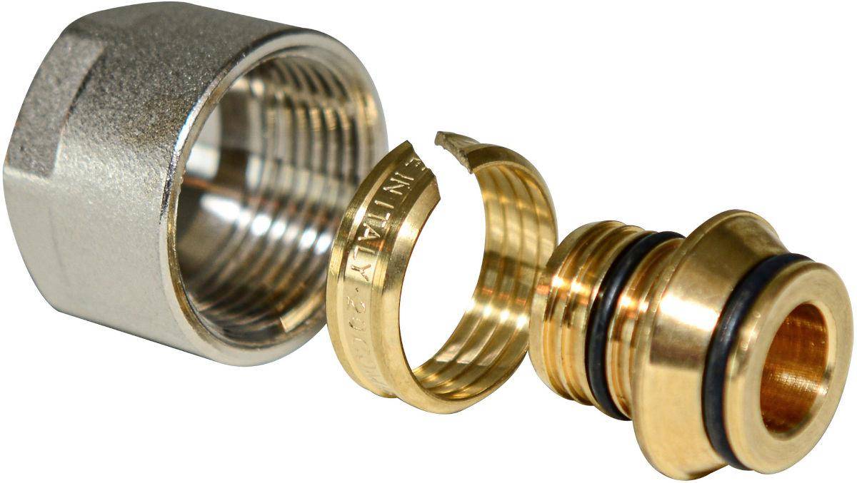 Knelset universeel 3/4" Euroconus 17 x 2 mm (2 stuks)