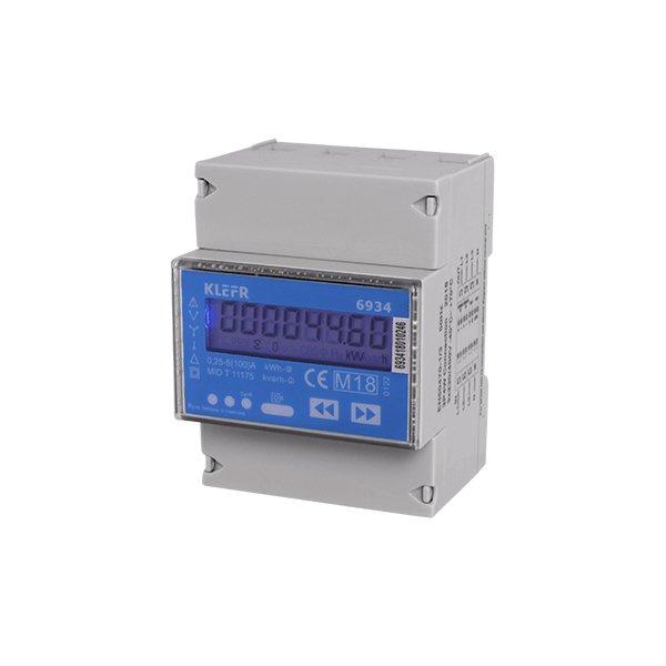 Hardy Barth MID-Zähler 3-Phasen-Energiemessgerät mit RS-485