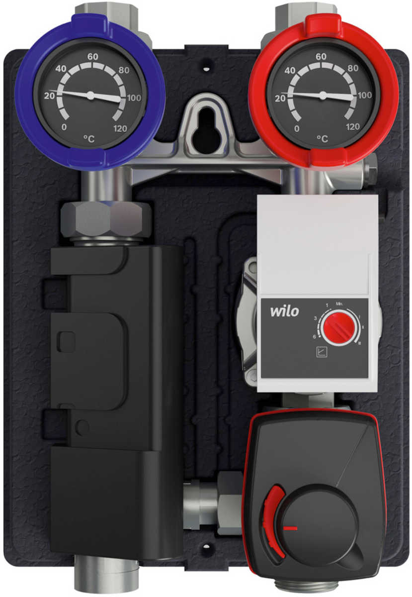 Bosch |  HSM 25/6 | Heizkreisset m. Mischer, Frontansicht, vor weißem Hintergrund