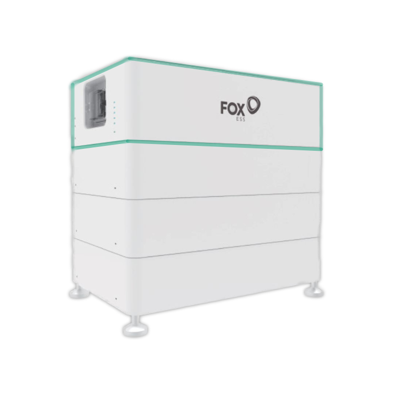 Fox ESS Batterie HV EQ3300-M BMS+Batterie, 3.20 kWh, Frontalansicht, vor weißem Hintergrund