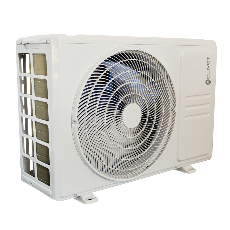 Clivet EZCool 2,7 kW MONOSplit Außeneinheit, von schräg vorne