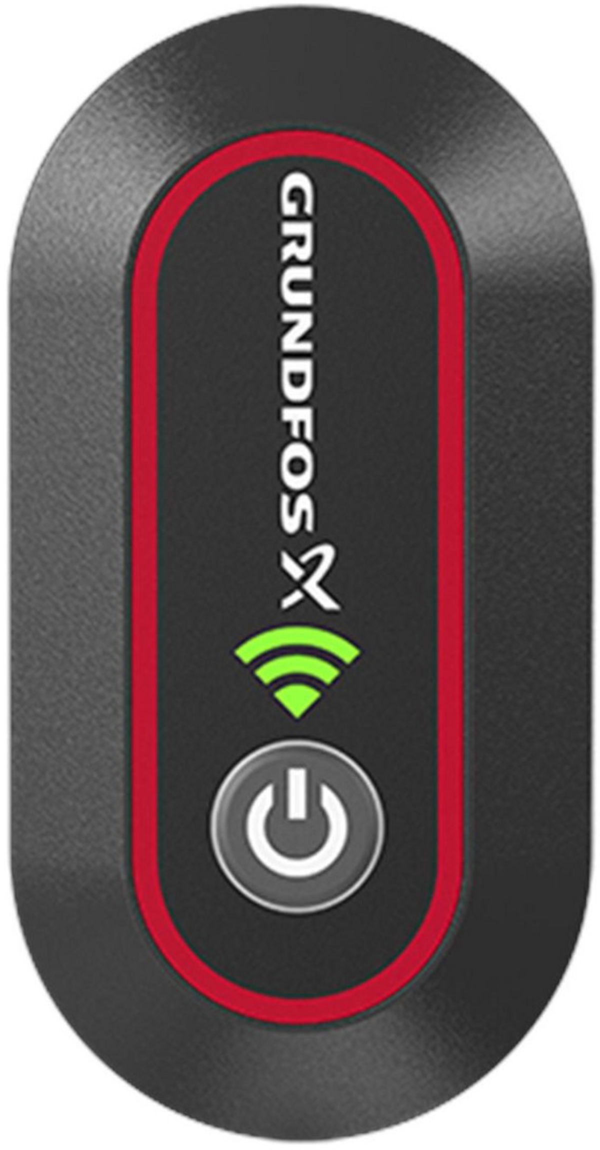 Grundfos ALPHA3 Reader MI401, Frontalansicht, auf weißem Hintergrund
