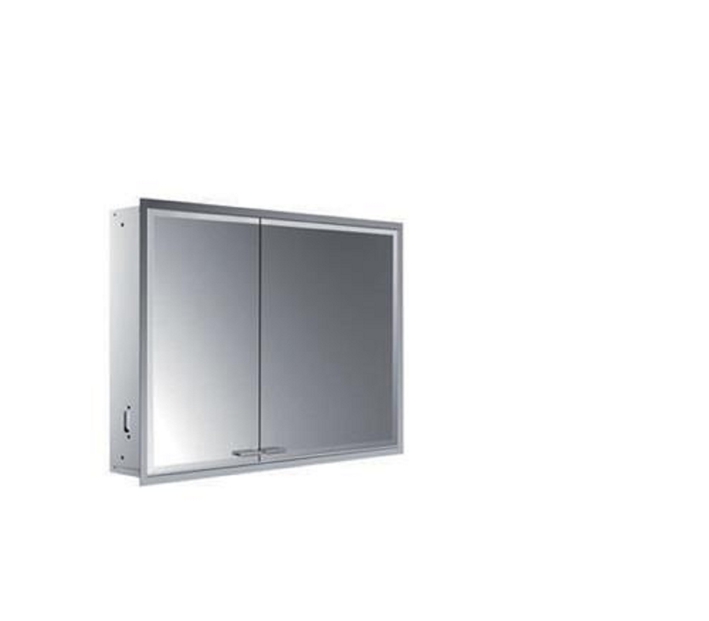 LED-Spiegelschrank | asis Prestige 2 | 915 mm | Unterputz, breite Tür rechts