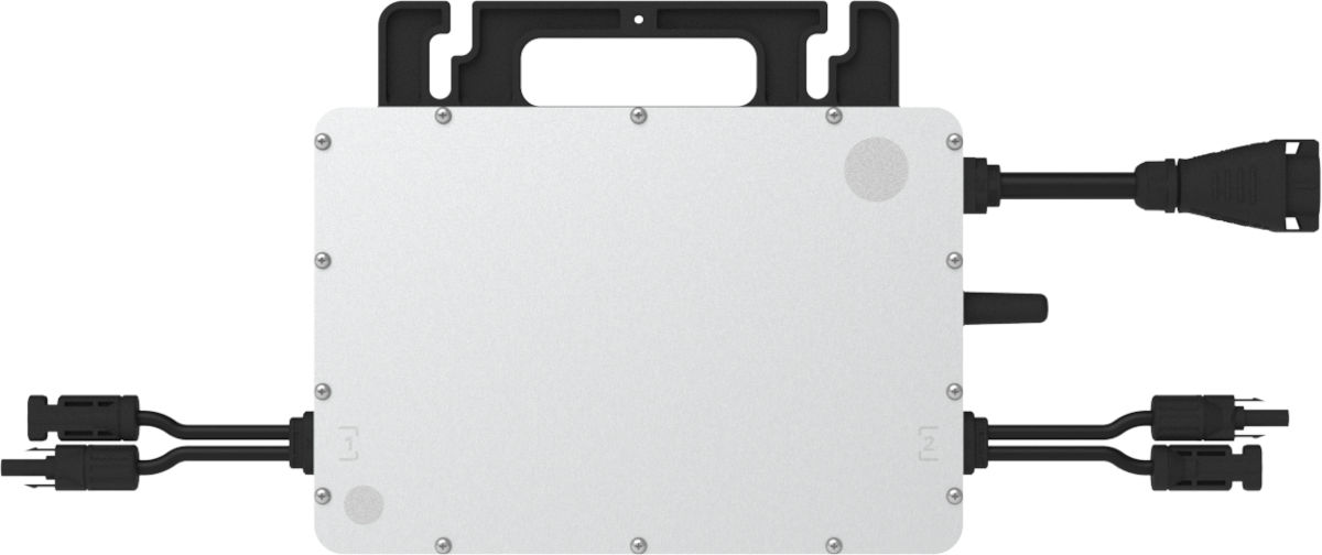 Hoymiles HMS-800-2T 800W, Frontalansicht, auf weißem Hintergrund