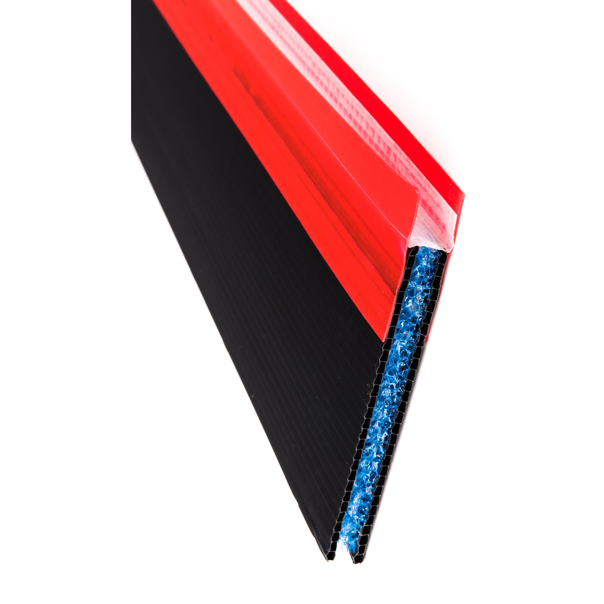 Dehnfugenstreifen PE 100 x 10 mm SK-Profi, Seitenansicht mit Blick auf die Innenstruktur