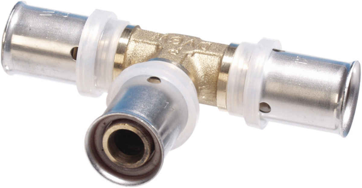 Pressfitting T-Stück 16 x 2 mm