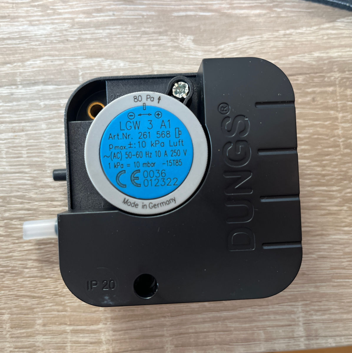 Viessmann Luftdruckwächter | 7815569 | Eurola | Mirola | Typ: Dungs LGW 3 A1