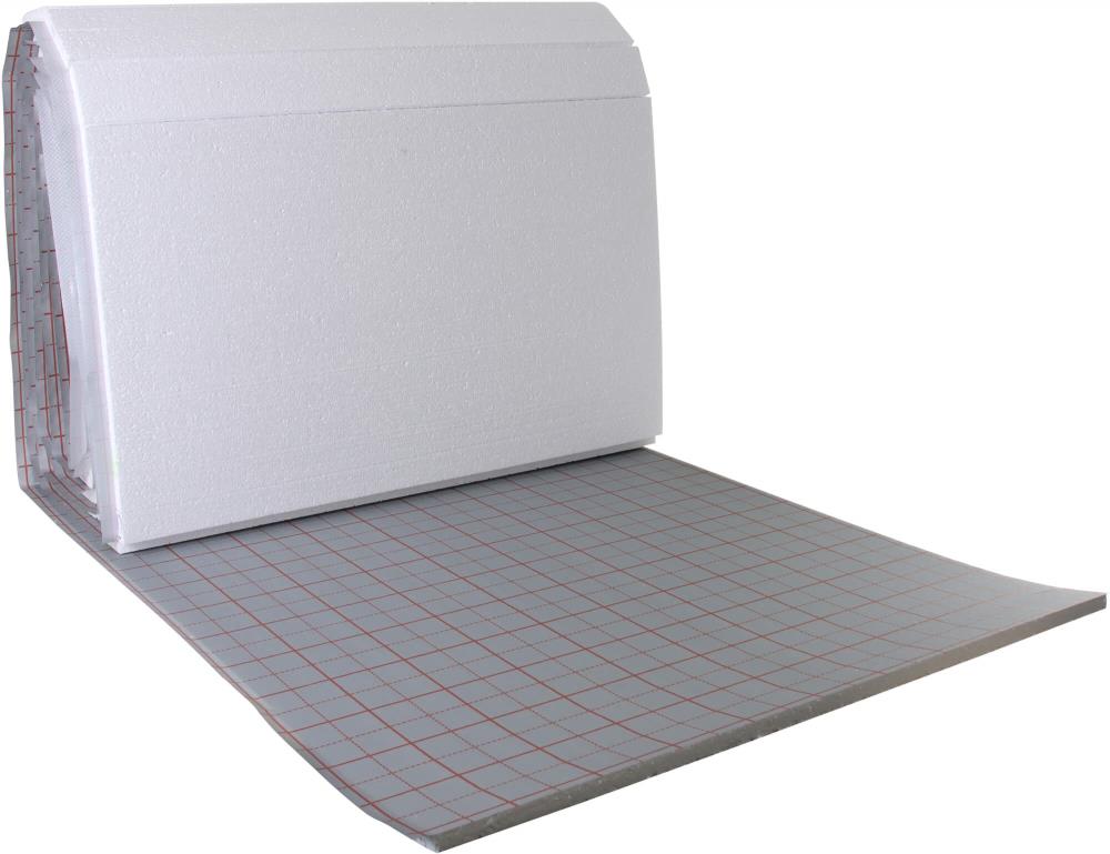 Fußbodenheizung Multidämmrolle mit Gewebefolie 25-2 mm, WLG 035, 10 kPa, 10 m²