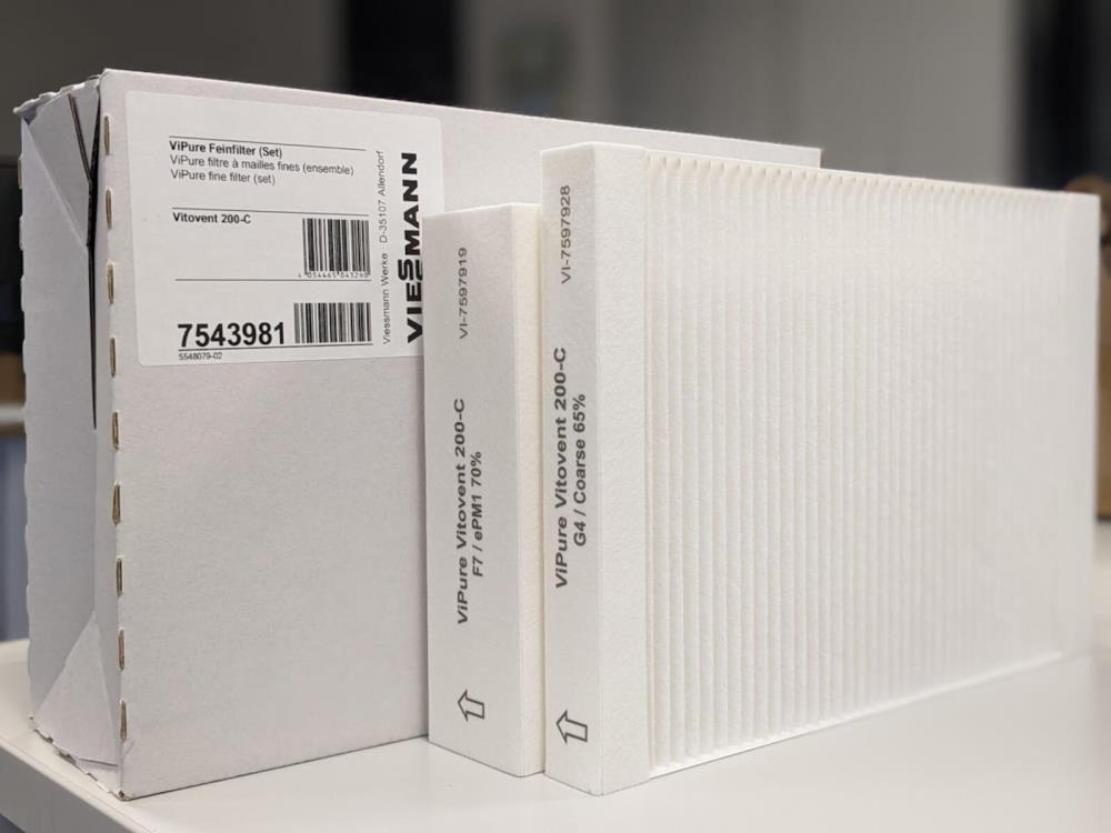 Viessmann ViPure Feinfilter Set G4/F7 für Vitovent 200-C, 7543981