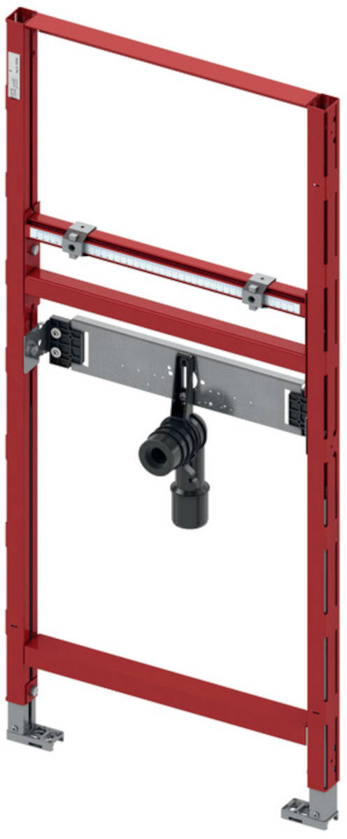 TECEprofil Waschtisch-Universalmodul, Bauhöhe 1120 mm, Vorderansicht, vor weißem Hintergrund