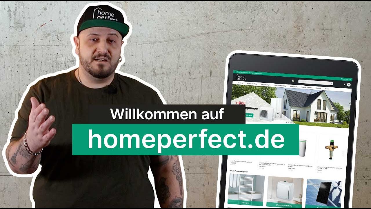 Willkommen-bei-home-perfect-youtube-video Thumbnail Youtube-Video Home Perfect