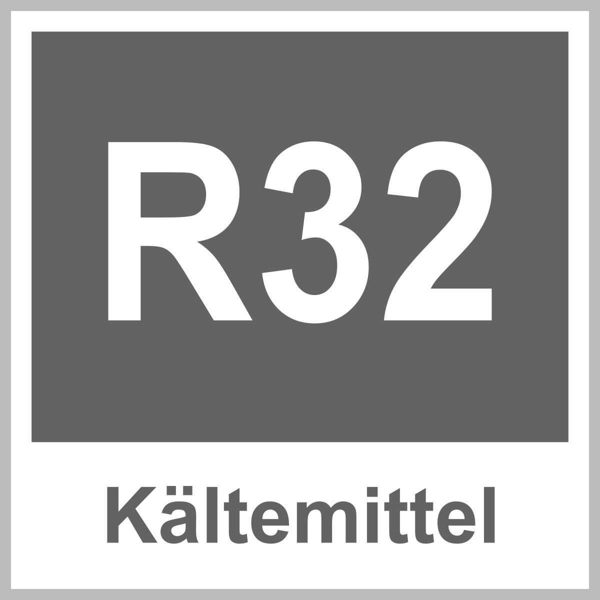 REMKO KWT 300 DC, Kältemittel, Typ R32