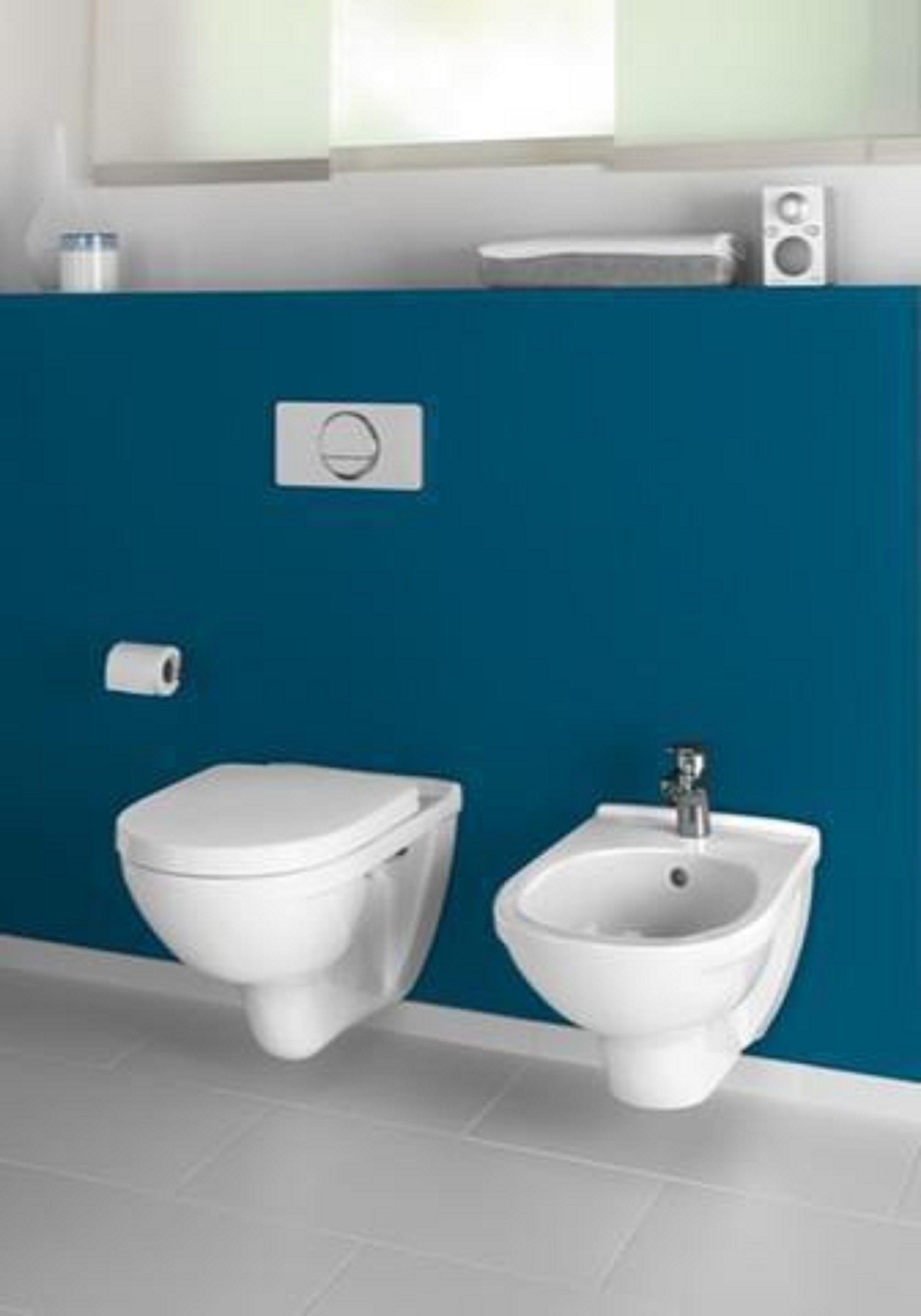V&B Combi-Pack O.NOVO DirectFlush m WWC ti. DF und WC-Sitz we C+