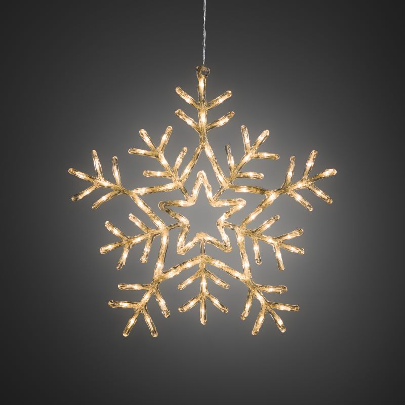 Konstsmide LED Acryl Schneeflocke