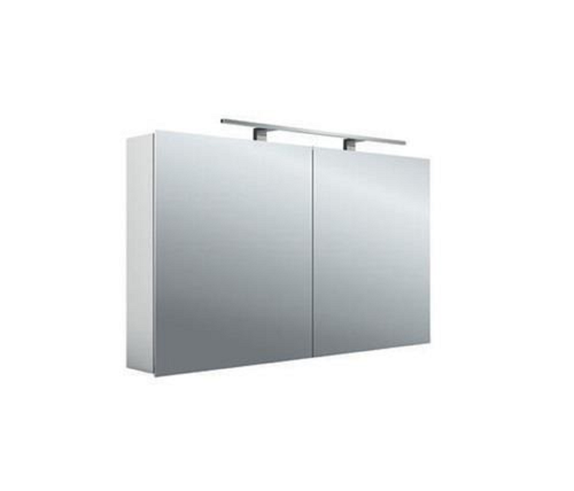 Lichtspiegelschrank | asis mee | 1200mm | Aufputz, 2 Türen