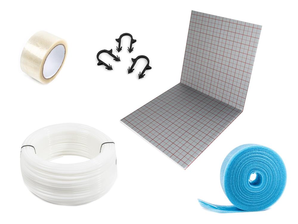 Vloerverwarming Tackersysteem basis set 10-100 m²