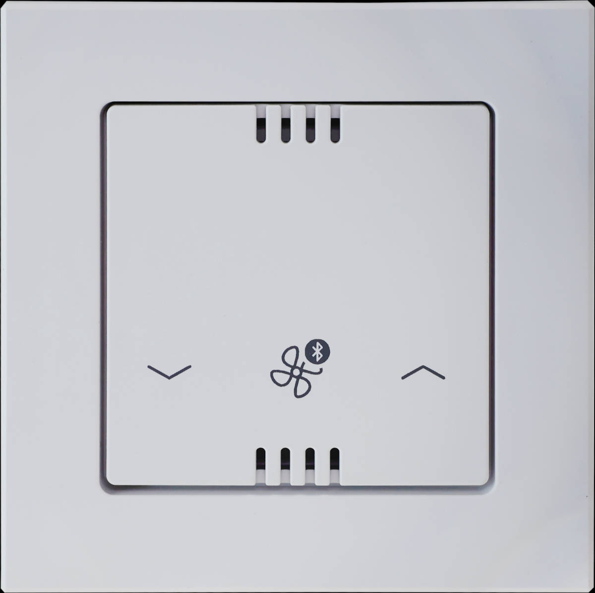 ZEWO SmartFan 2.0 ComfortControl, Frontansicht, vor weißem Hintergrund