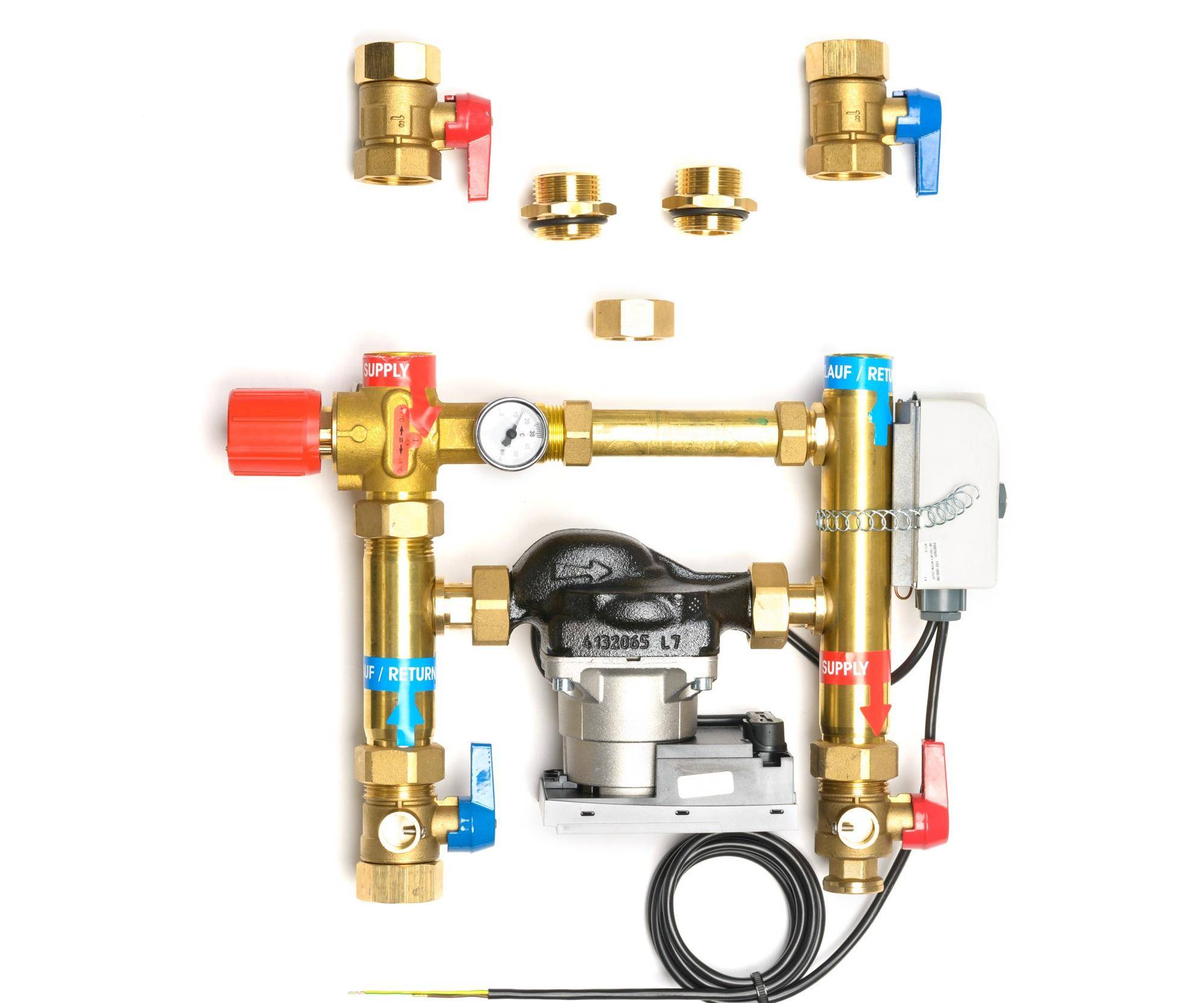 Vaste waarde regelset met HE-pomp