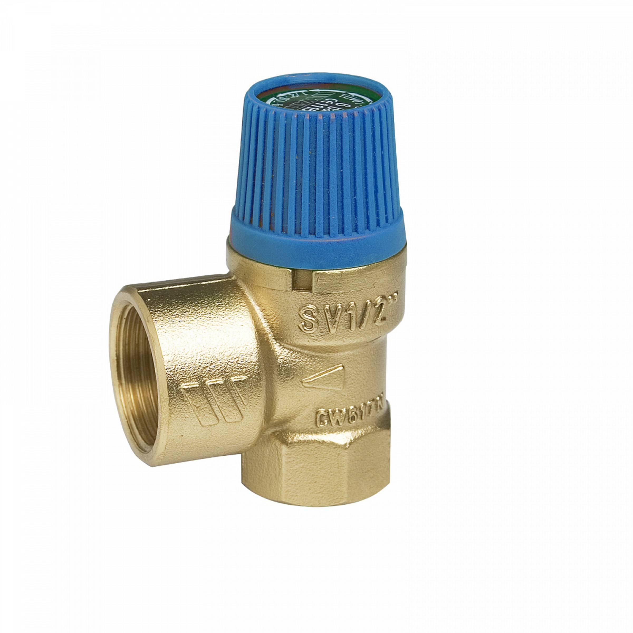 Sicherheitsventil von Watts 6bar 1/2 Zoll
