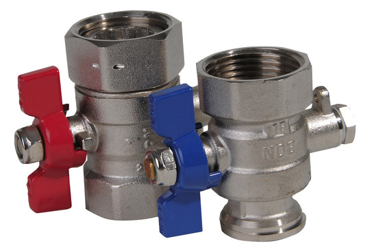 Produktabbildung Verteiler-Anschluss-Set für WMZ 1"