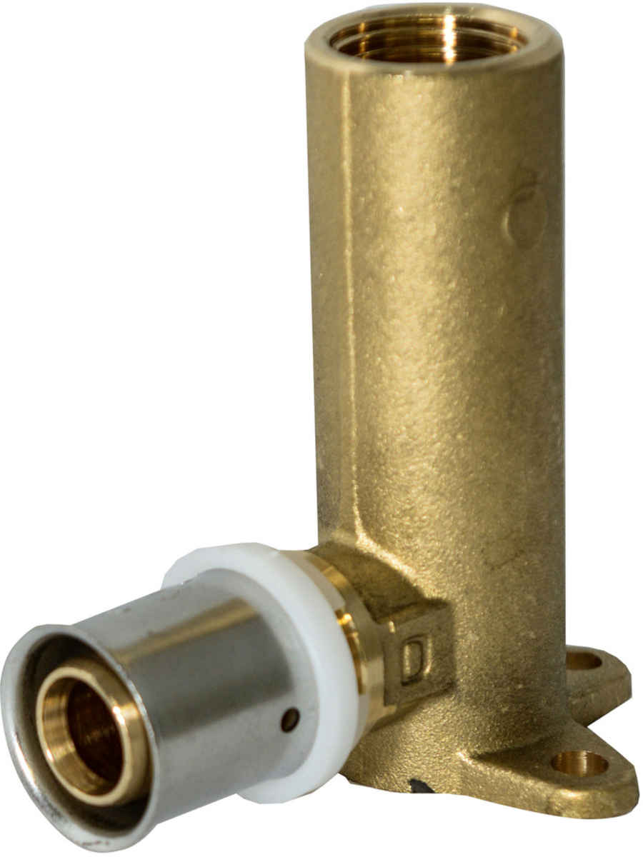 Pressfitting Wandwinkel IG 78 mm - 20 x 2 - 1/2 Zoll