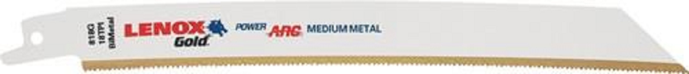 Reciprozagenblad 203 mm, 18 tpi metaal, 818G, per MVP