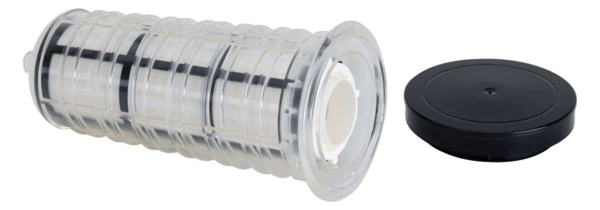 BWT Hygienetresor zu E1 Filter, Frontansicht, vor weißem Hintergrund